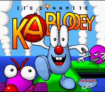 Ka-blooey (USA) screen shot title